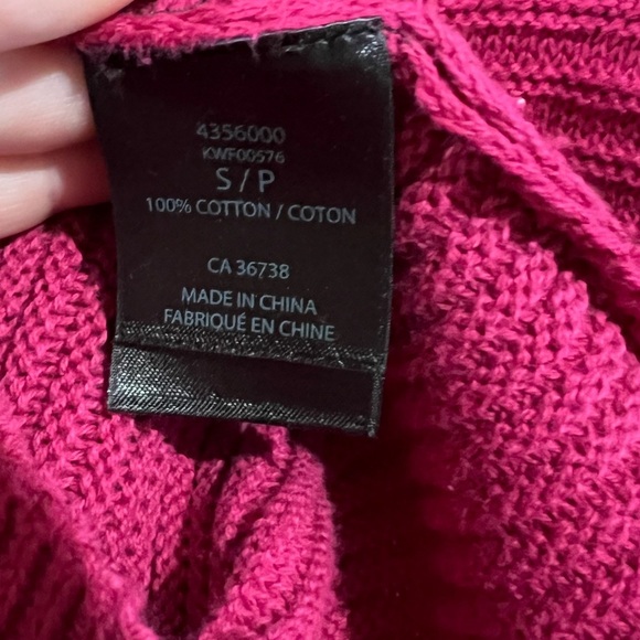 Kenneth Cole Reaction Cowl Neck Sweater - Long & Cozy, Size Small - Picture 5 of 5